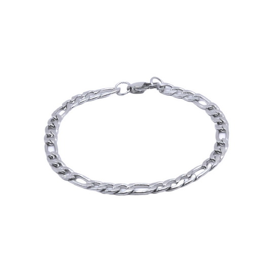 Figaro armband Silver